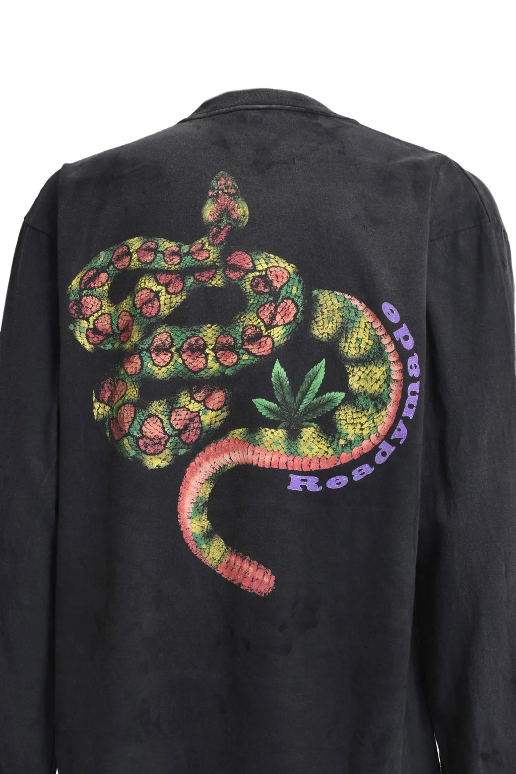 L/S T-Shirt Snake / Black