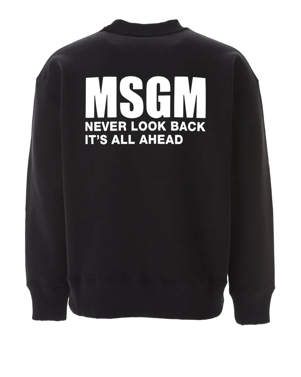 Msgm Logo Printed Crewneck Sweatshirt