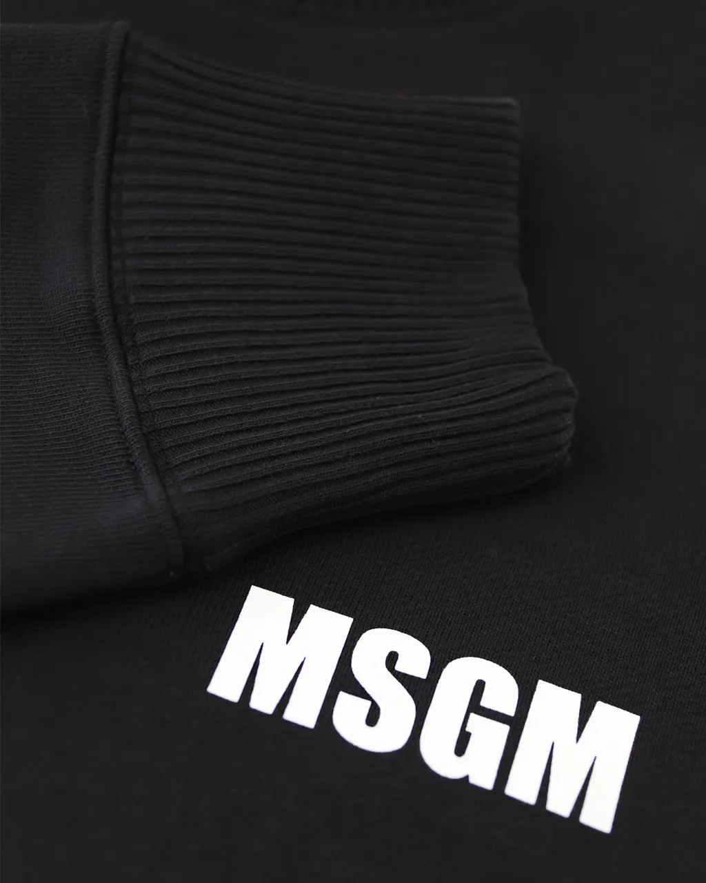 Msgm Logo Printed Crewneck Sweatshirt
