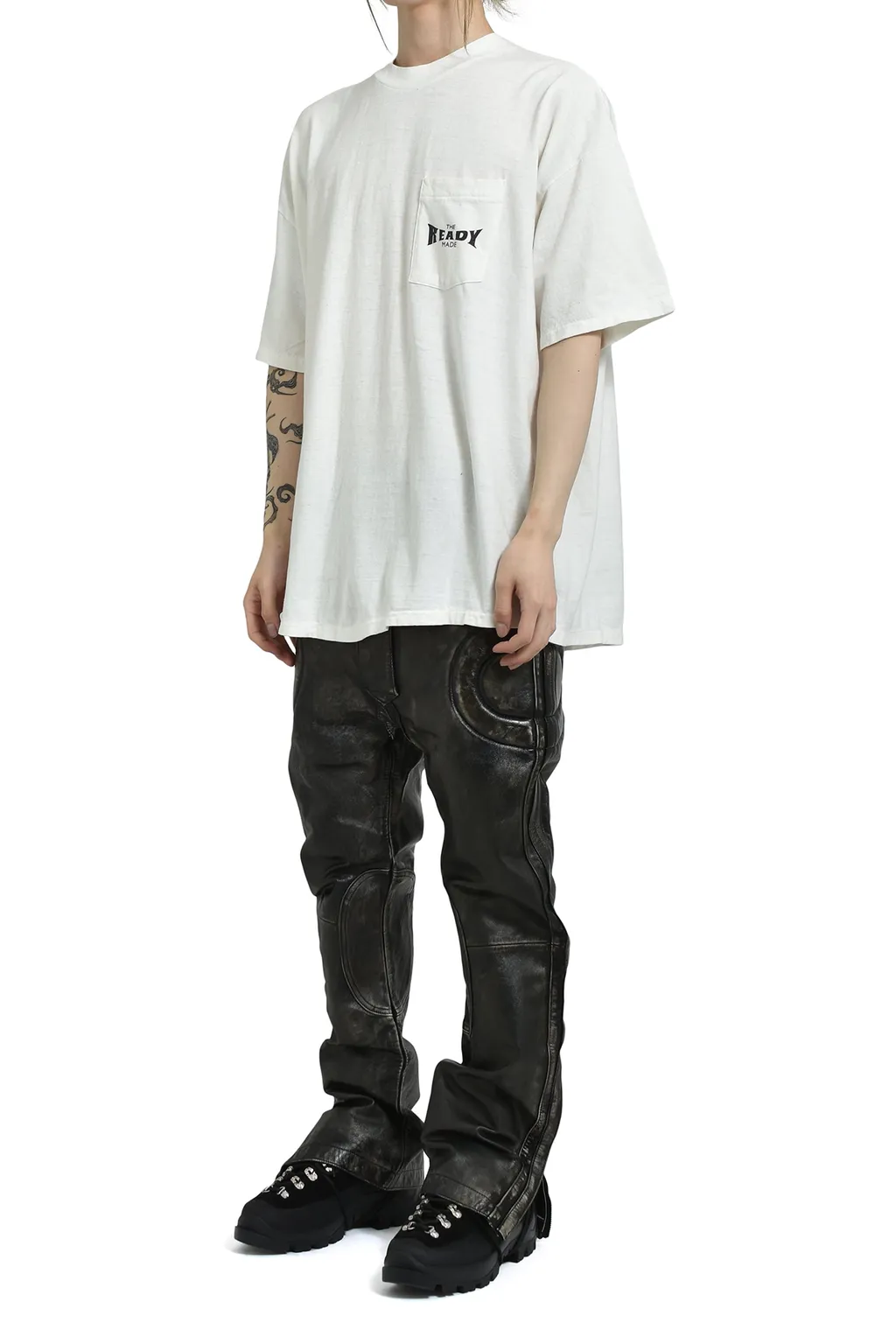 S/S Pocket T-Shirt / White
