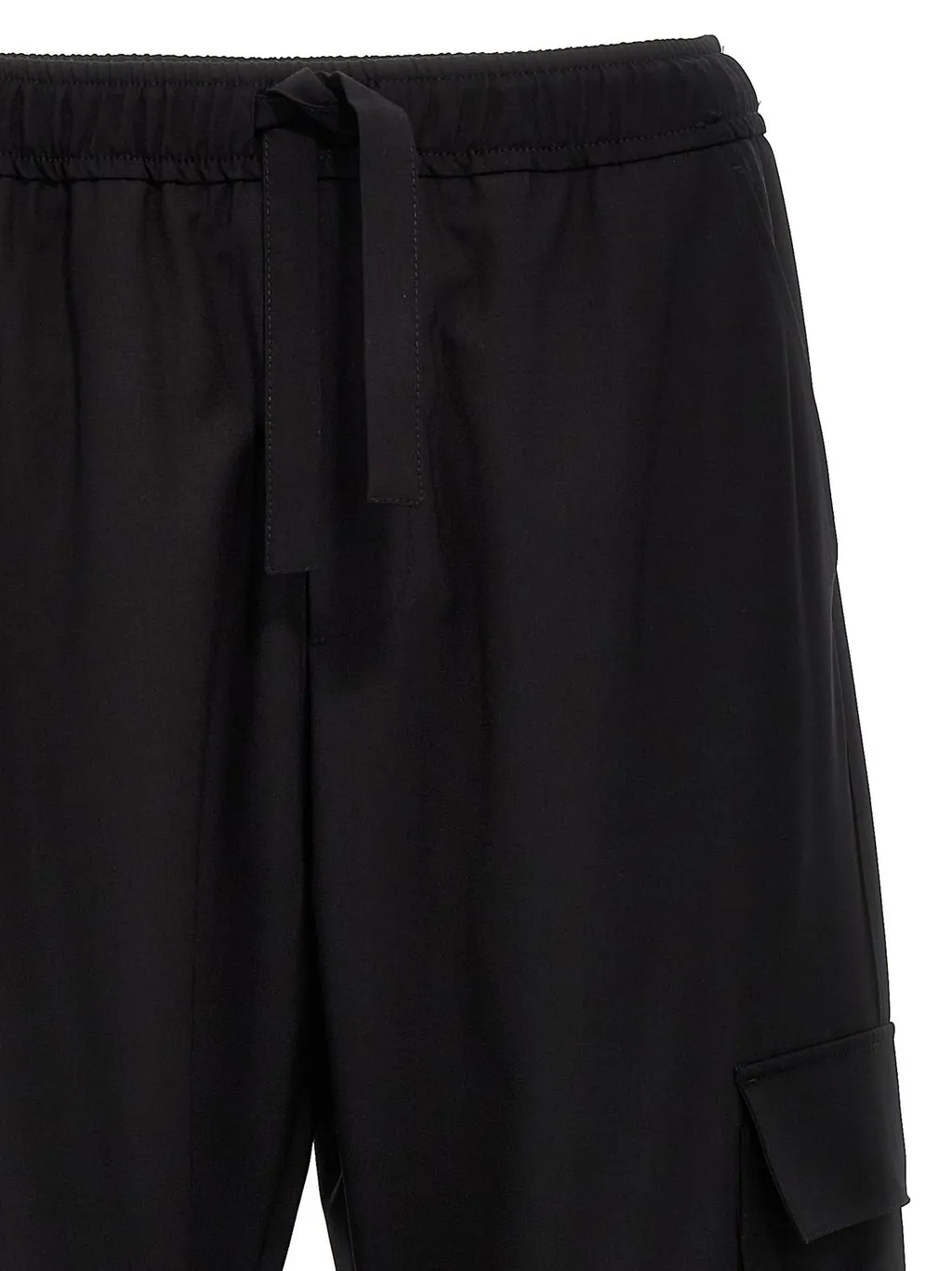 Msgm Drawstring Cargo Pants