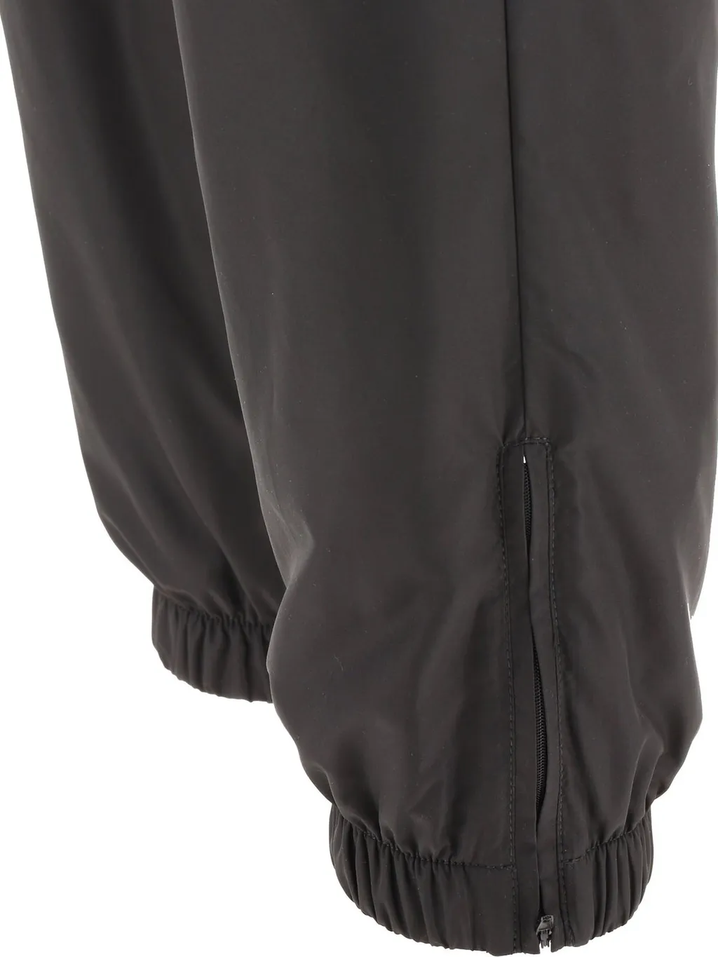 Msgm Logo Printed Elastic Waist Pants