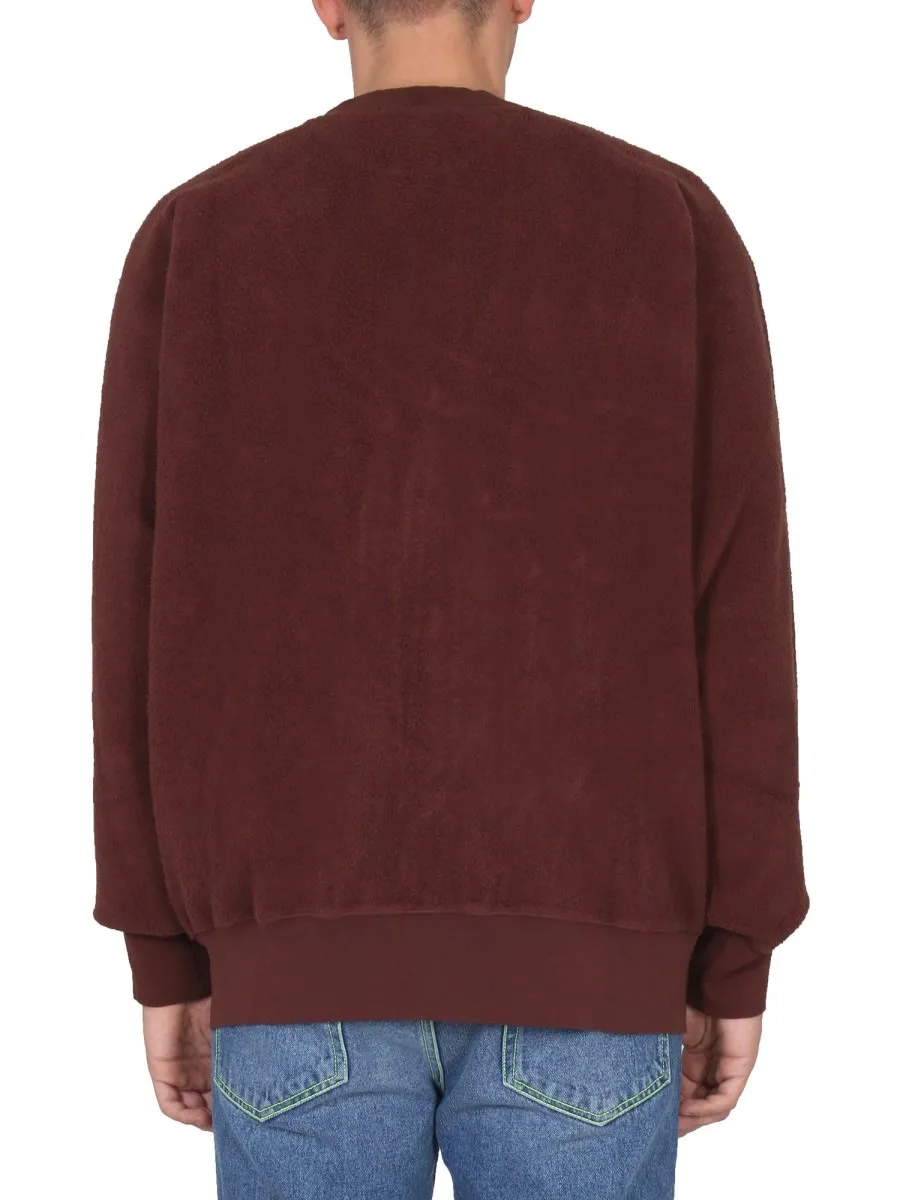 Msgm V-Neck Knitted Cardigan