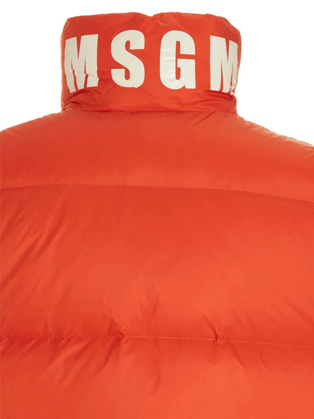 Msgm Padded High Neck Gilet