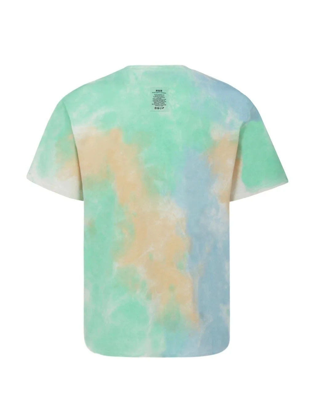 Msgm Tie-Dyed Crewneck T-Shirt