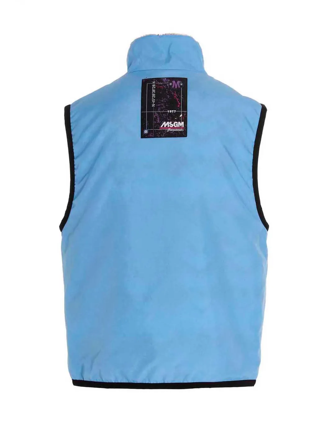 Msgm High Neck Sleeveless Jacket