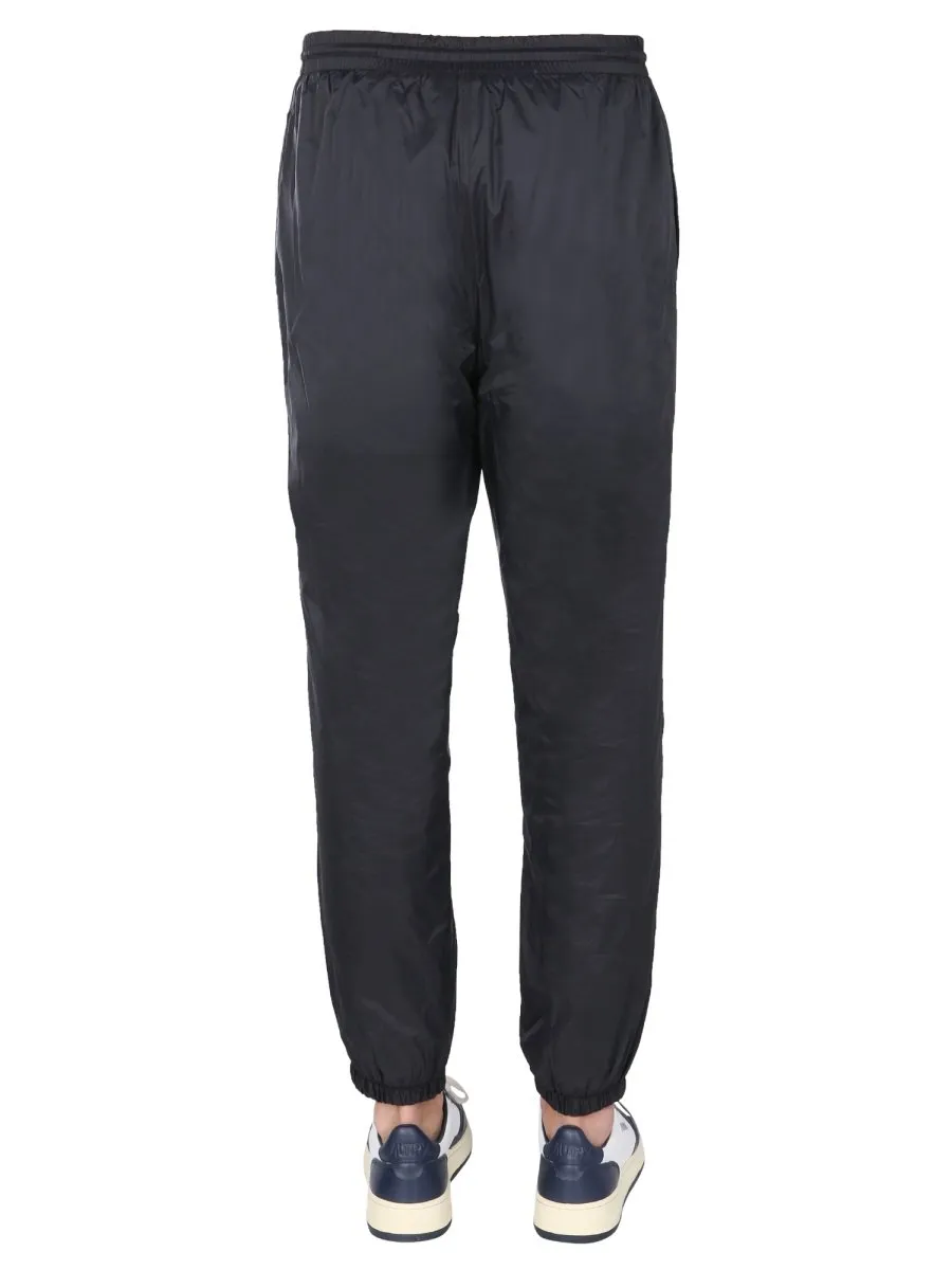 Msgm Logo Printed Drawstring Joggers
