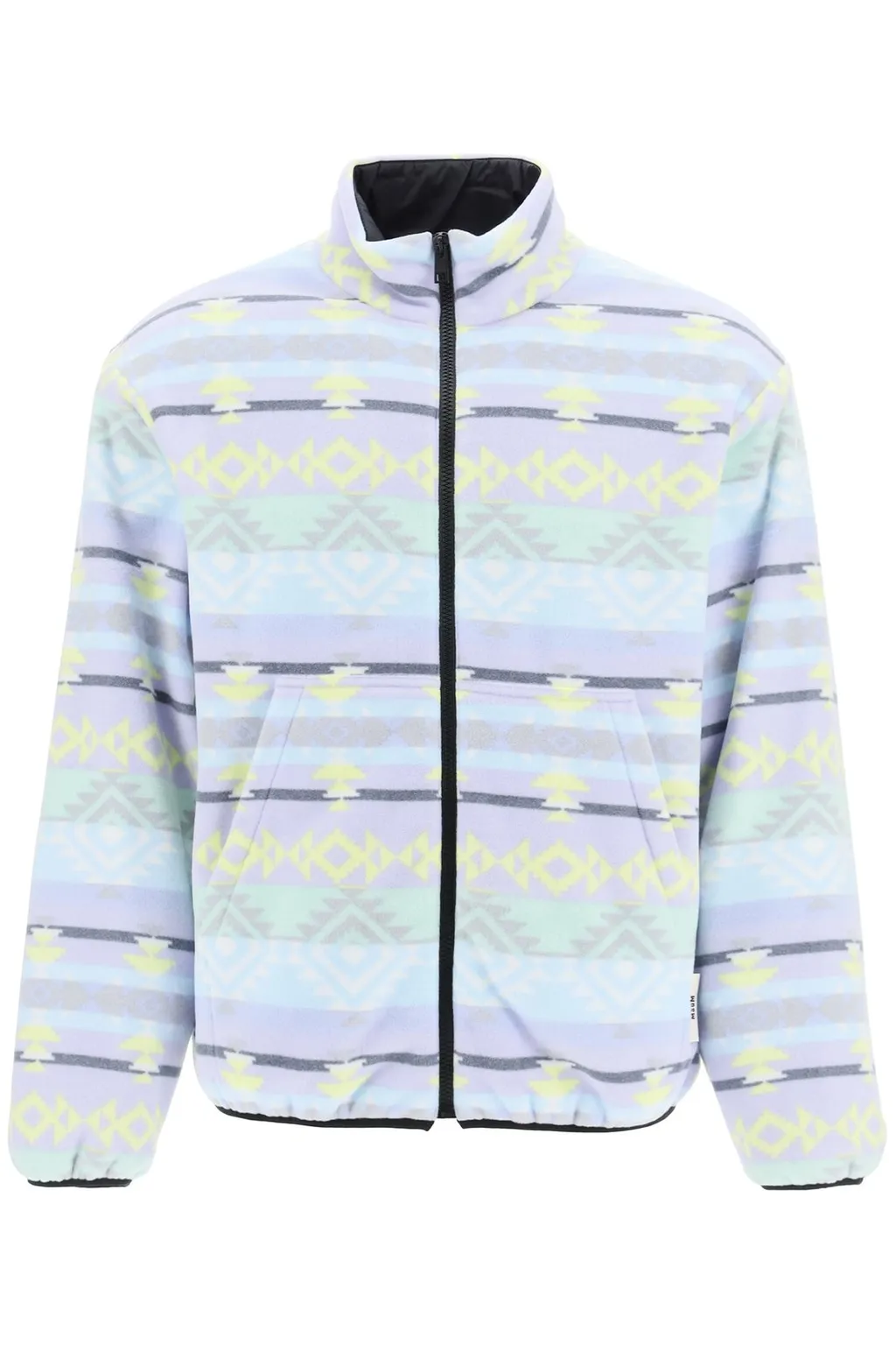 Msgm Abstract Pattern Printed Jacket