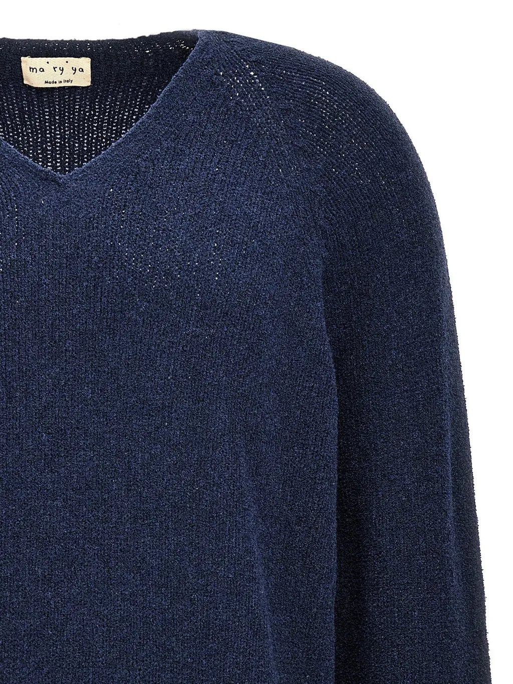 Maya V Neck Knit Pullover Ry
