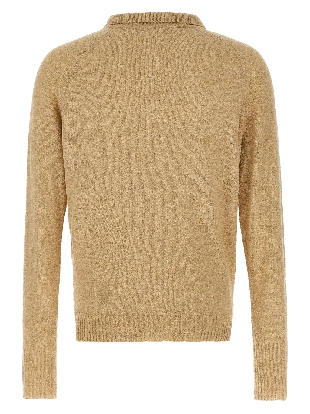 Maya Textured Knit Polo Shirt Ry