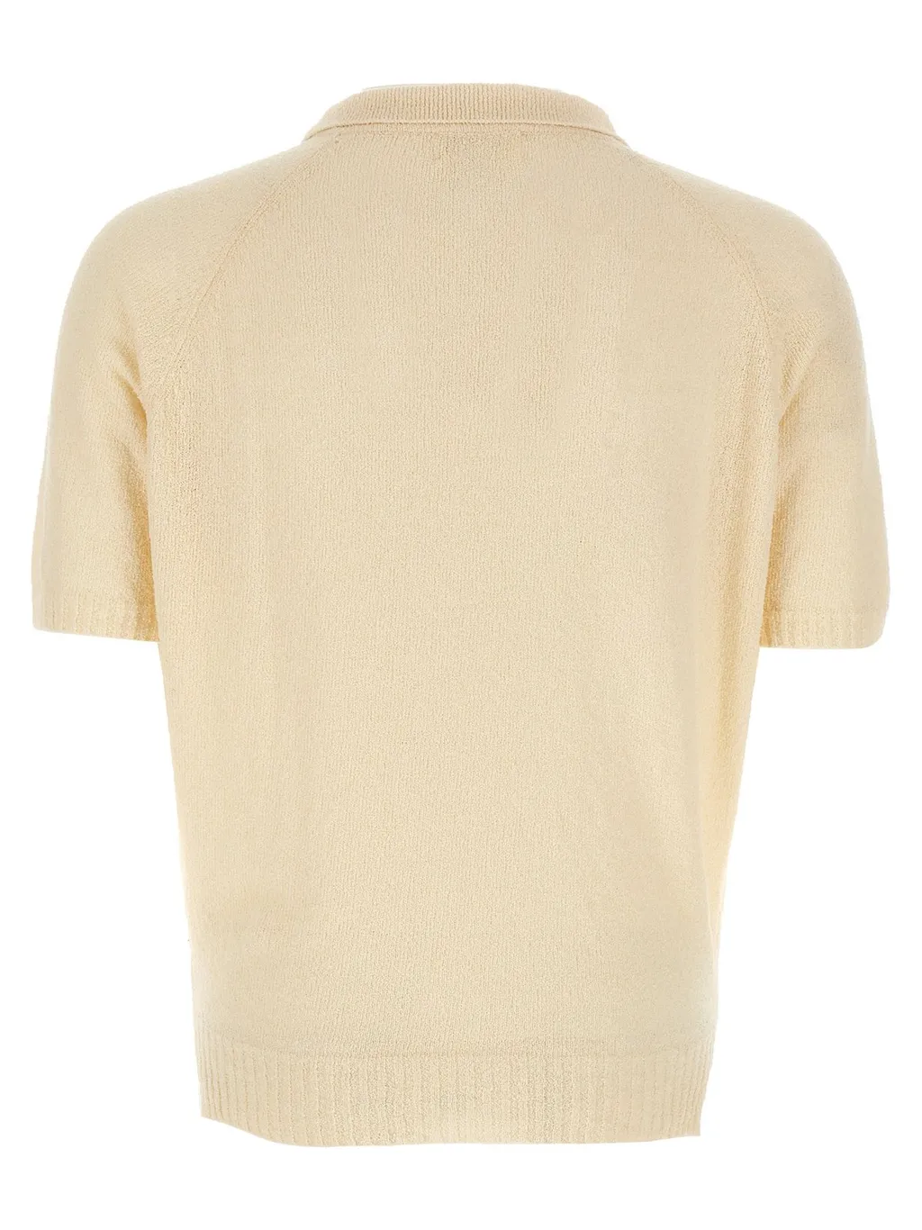 Maya Textured Knit Polo Shirt Ry