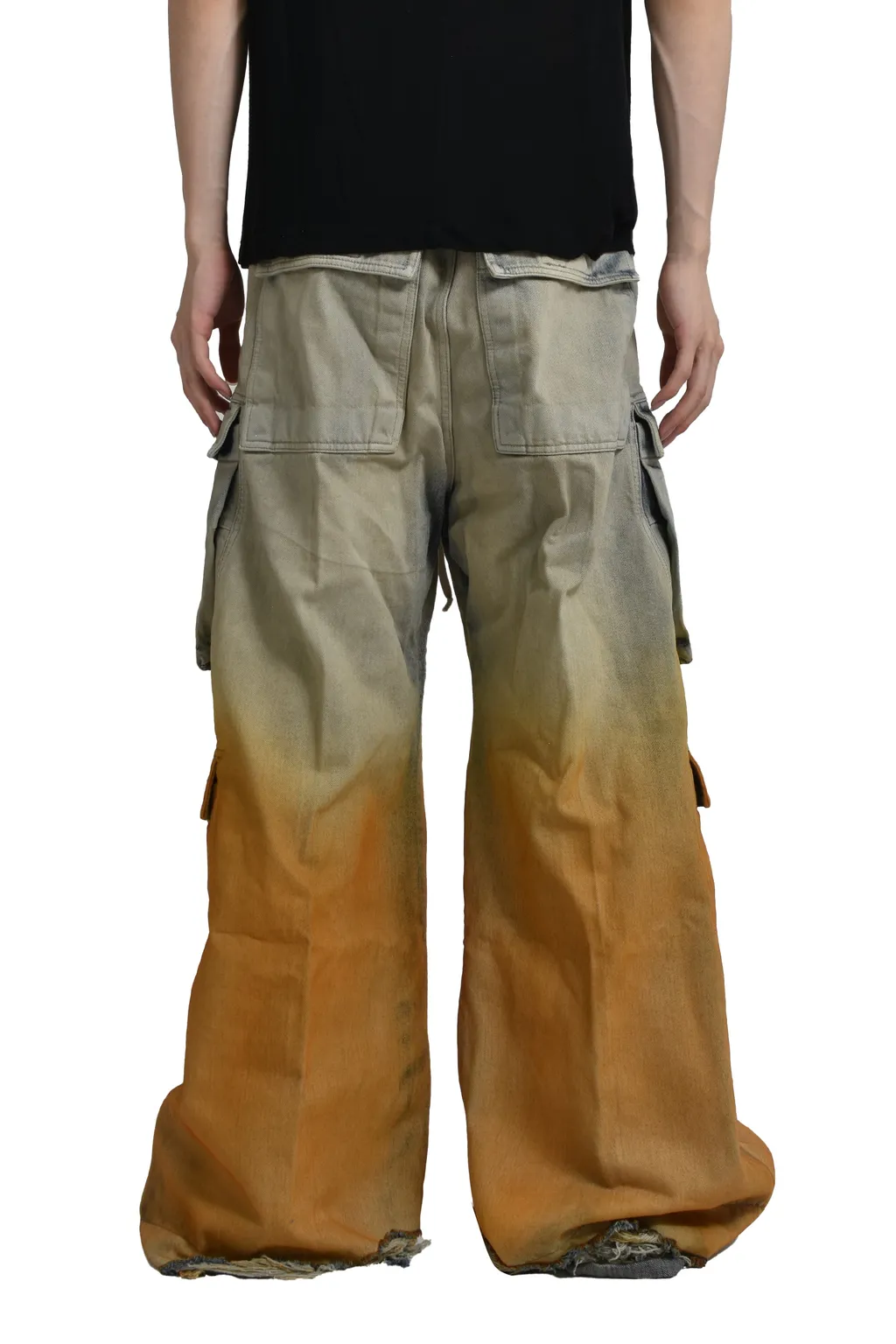 Double Cargo Jumbo Belas / Sky/Orange Degrade