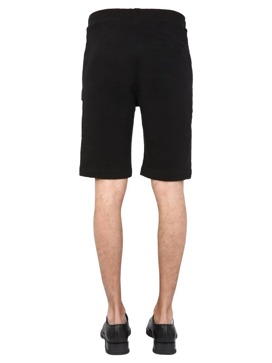 Ma.Strum Logo Patch Bermuda Shorts