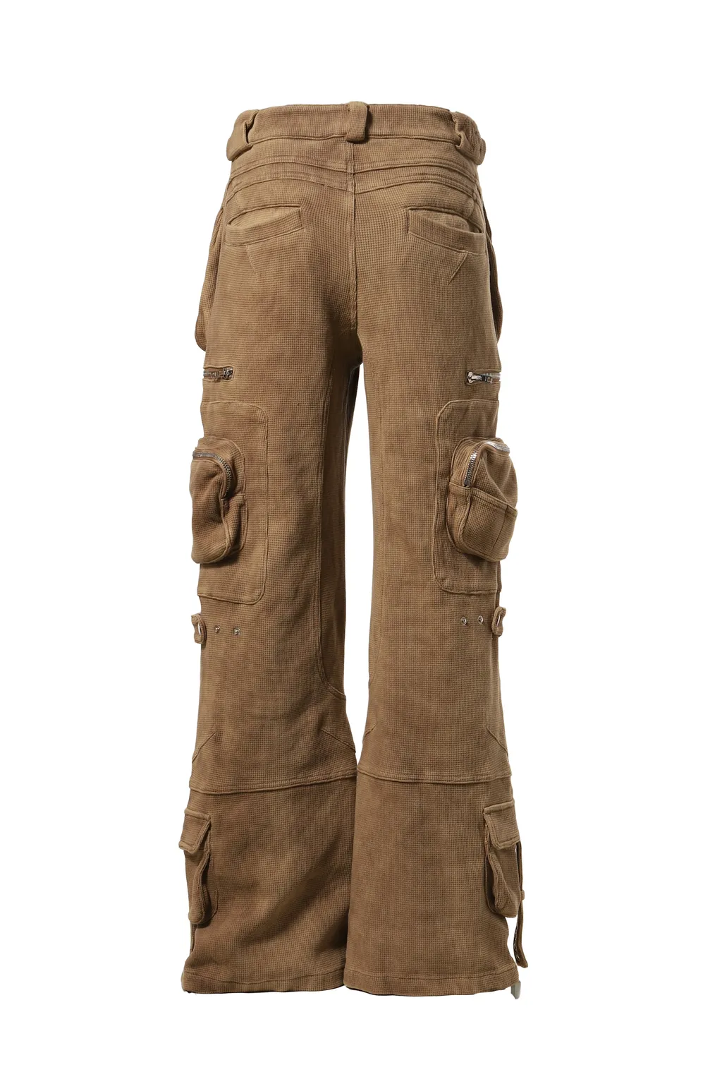 Heavy Waffle Cargo Pants / Kha