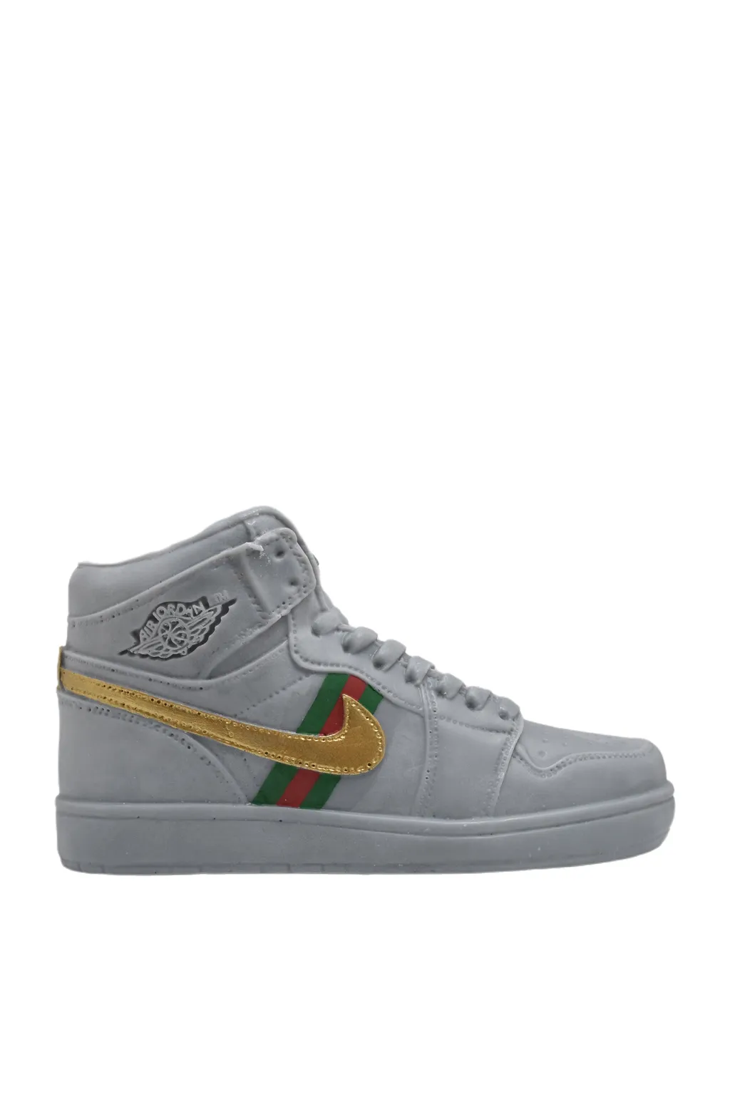 Heritage Hi-Top - Hand Painted / Gry