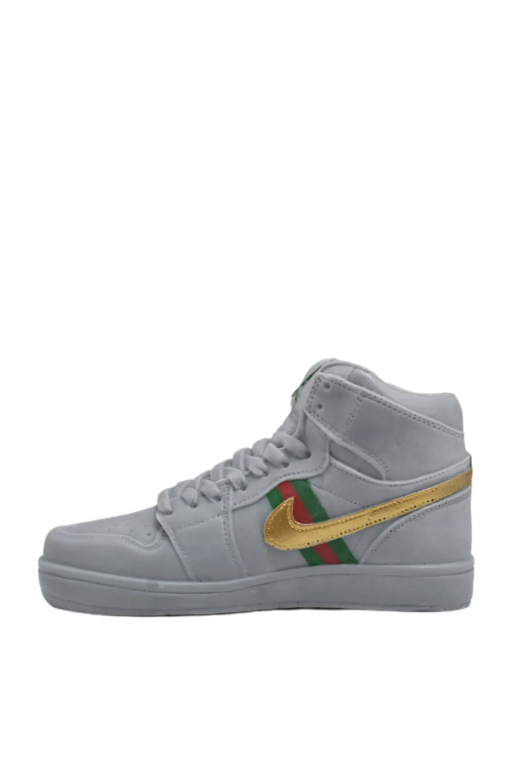 Heritage Hi-Top - Hand Painted / Gry