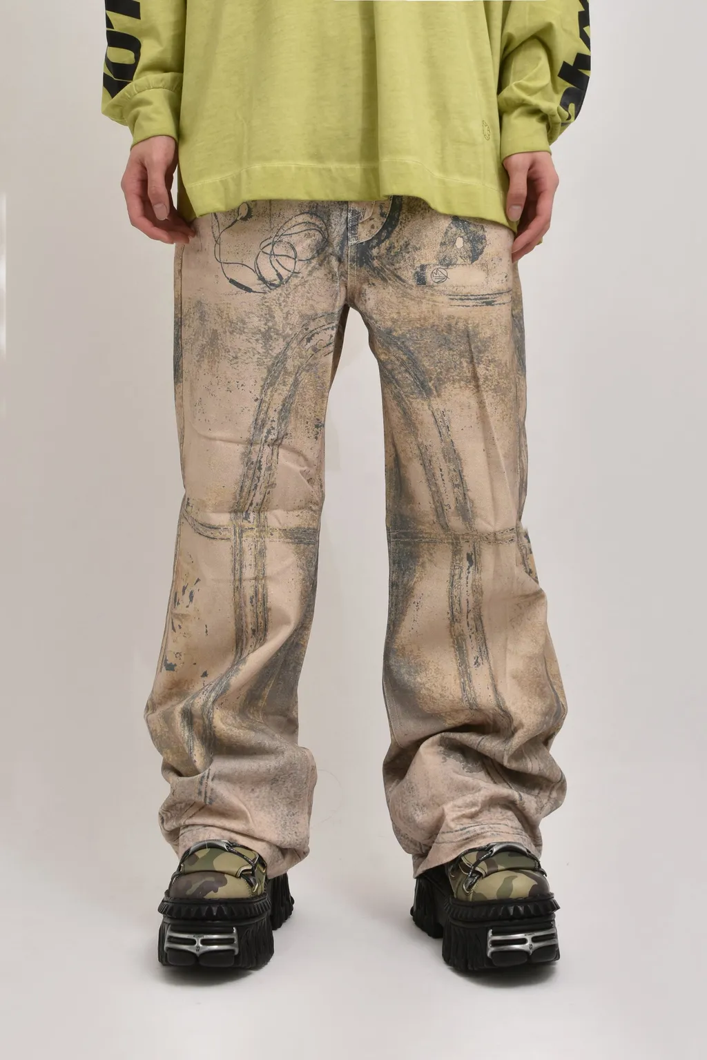Printed Denim / Ind Used Look Printed