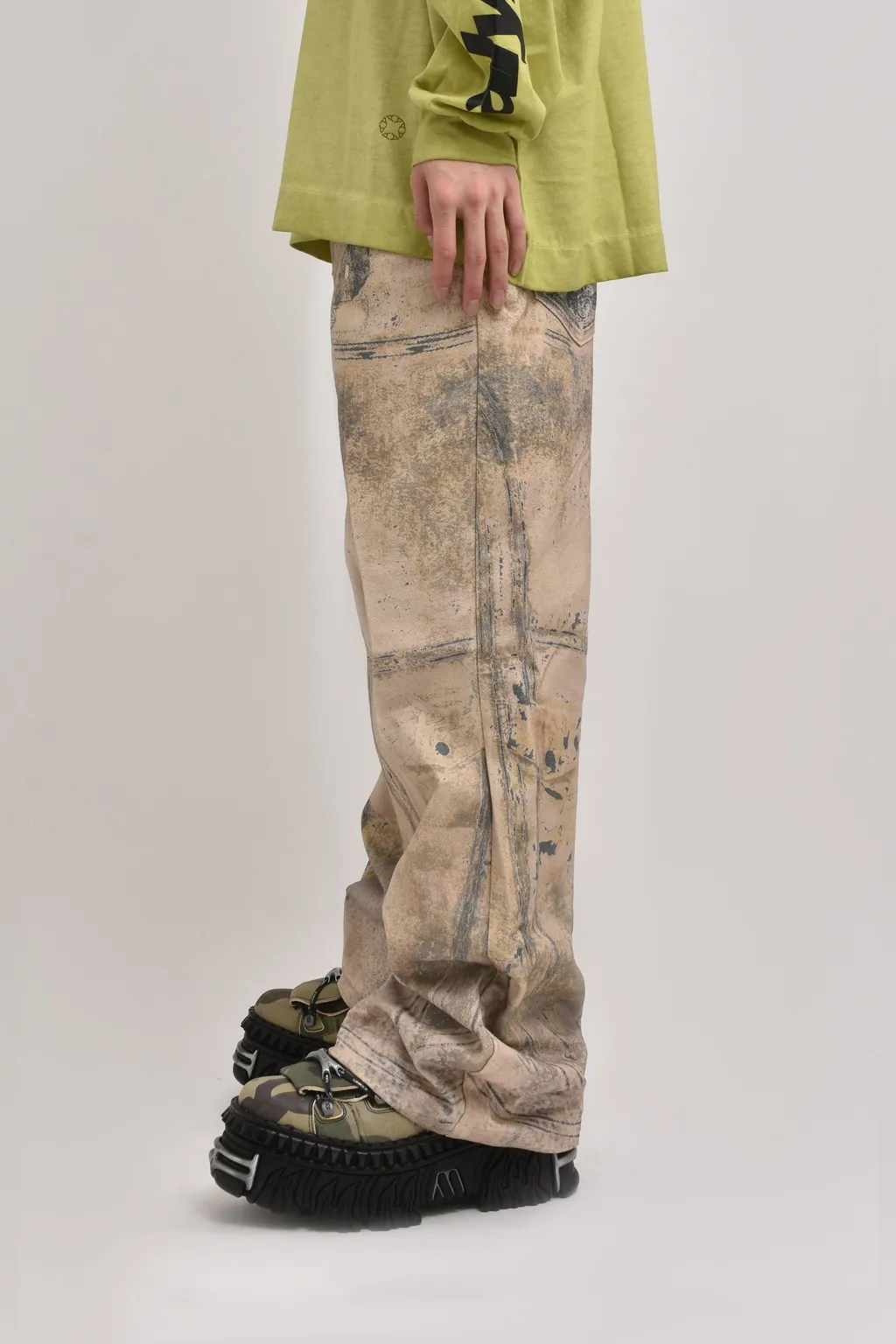 Printed Denim / Ind Used Look Printed