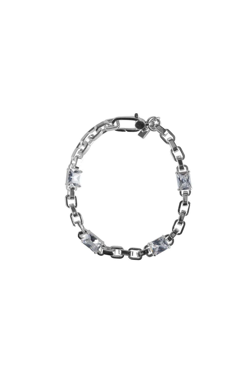 Logo Solitaire Bracelet / Sil