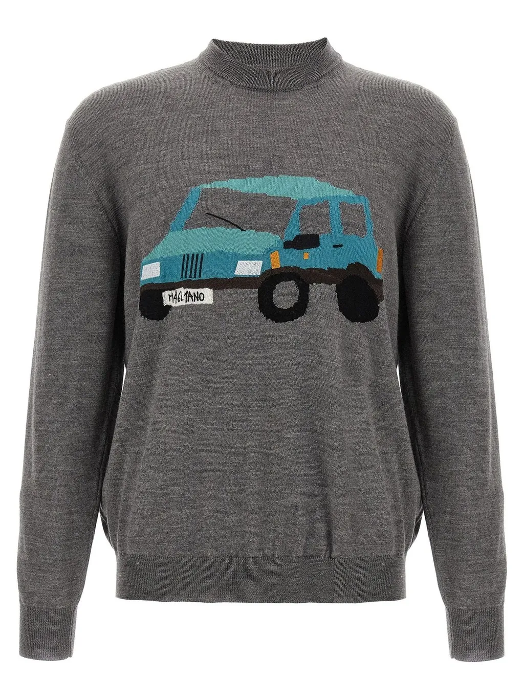 Magliano Graphic Detailed Crewneck Sweater