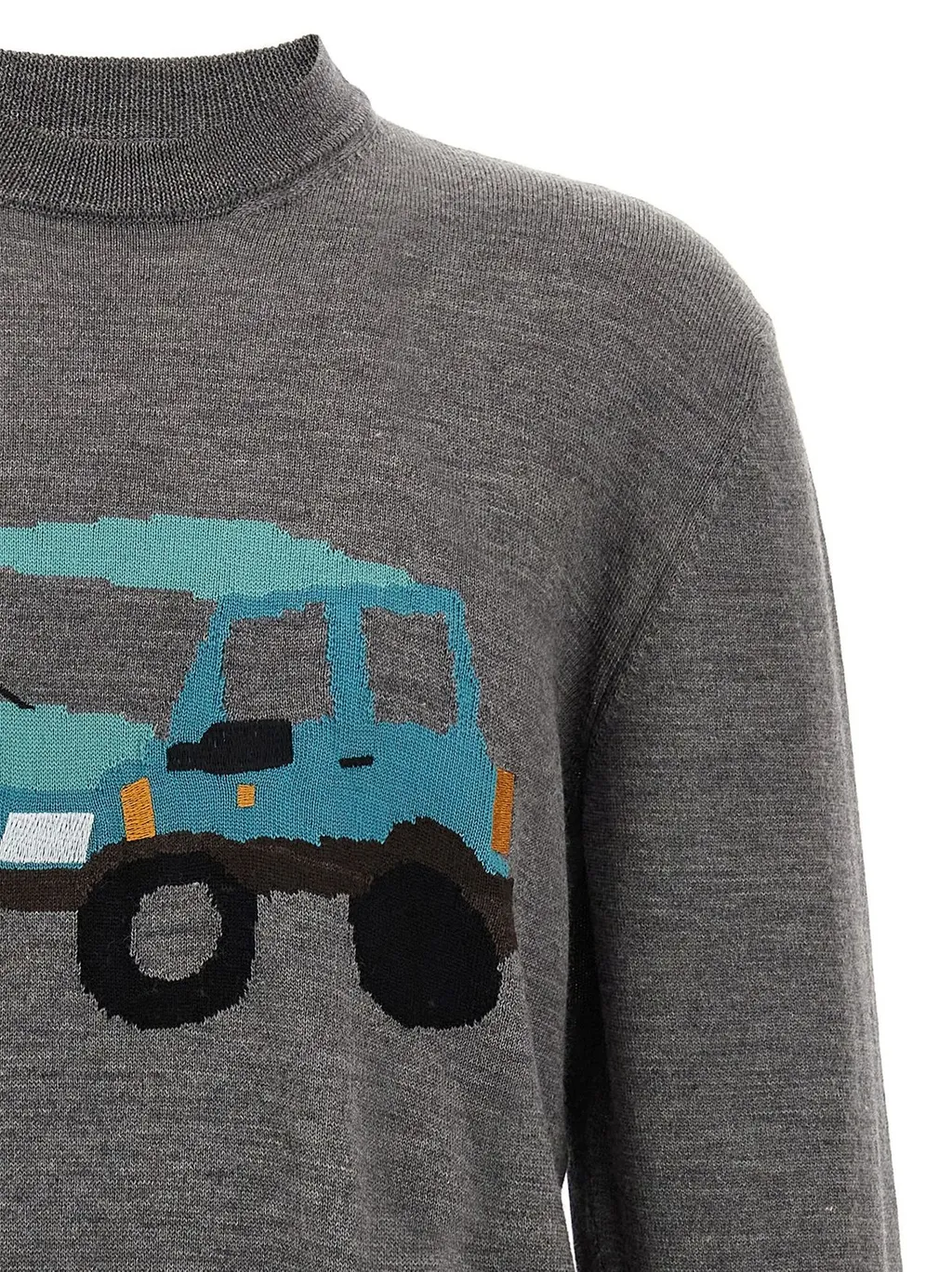 Magliano Graphic Detailed Crewneck Sweater