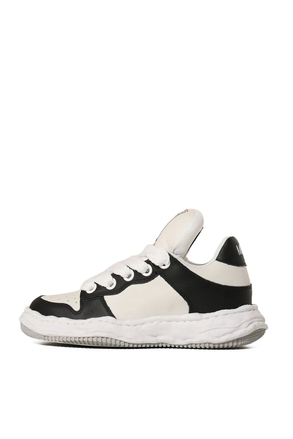 Wayne Low Leather Puffer / Blk Wht