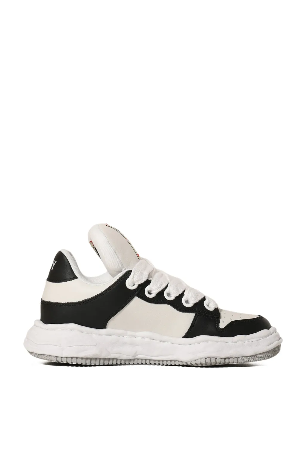 Wayne Low Leather Puffer / Blk Wht