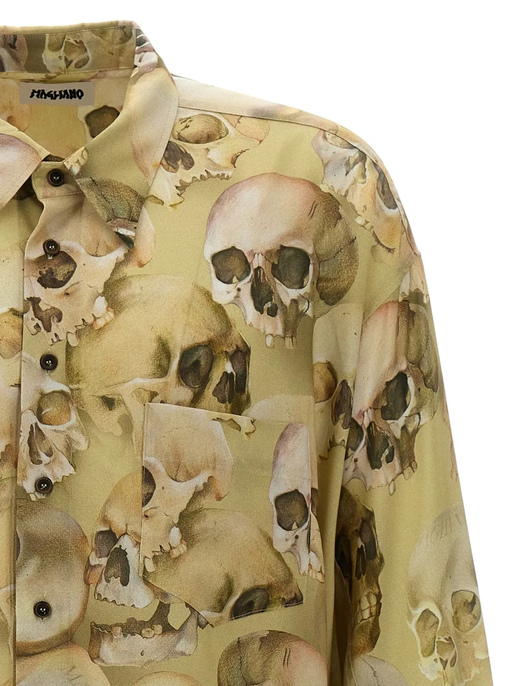 Magliano Fontanelle Skull Printed Shirt