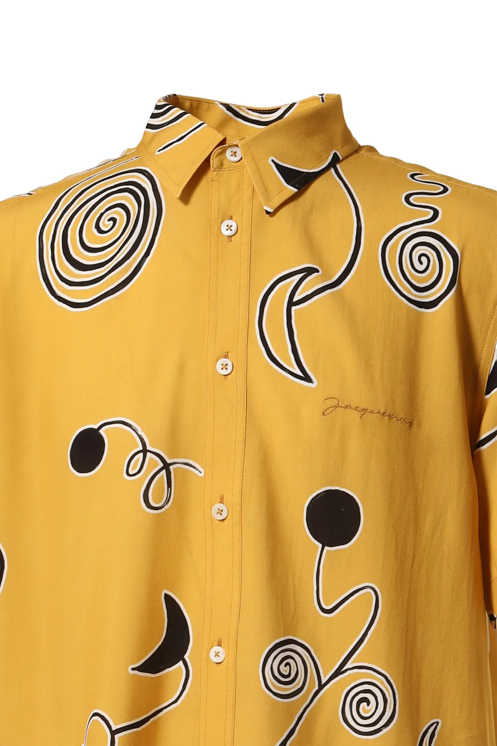 La Chemise Melo / Arty Spiral Blk/Org