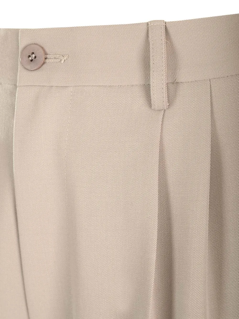 Magliano Pleat Detailed Tapered-Leg Trousers