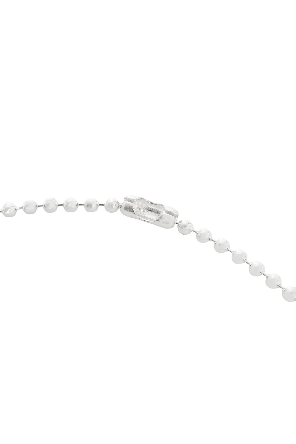 Ball Chain ​​Necklace. -L- Regular / Sil