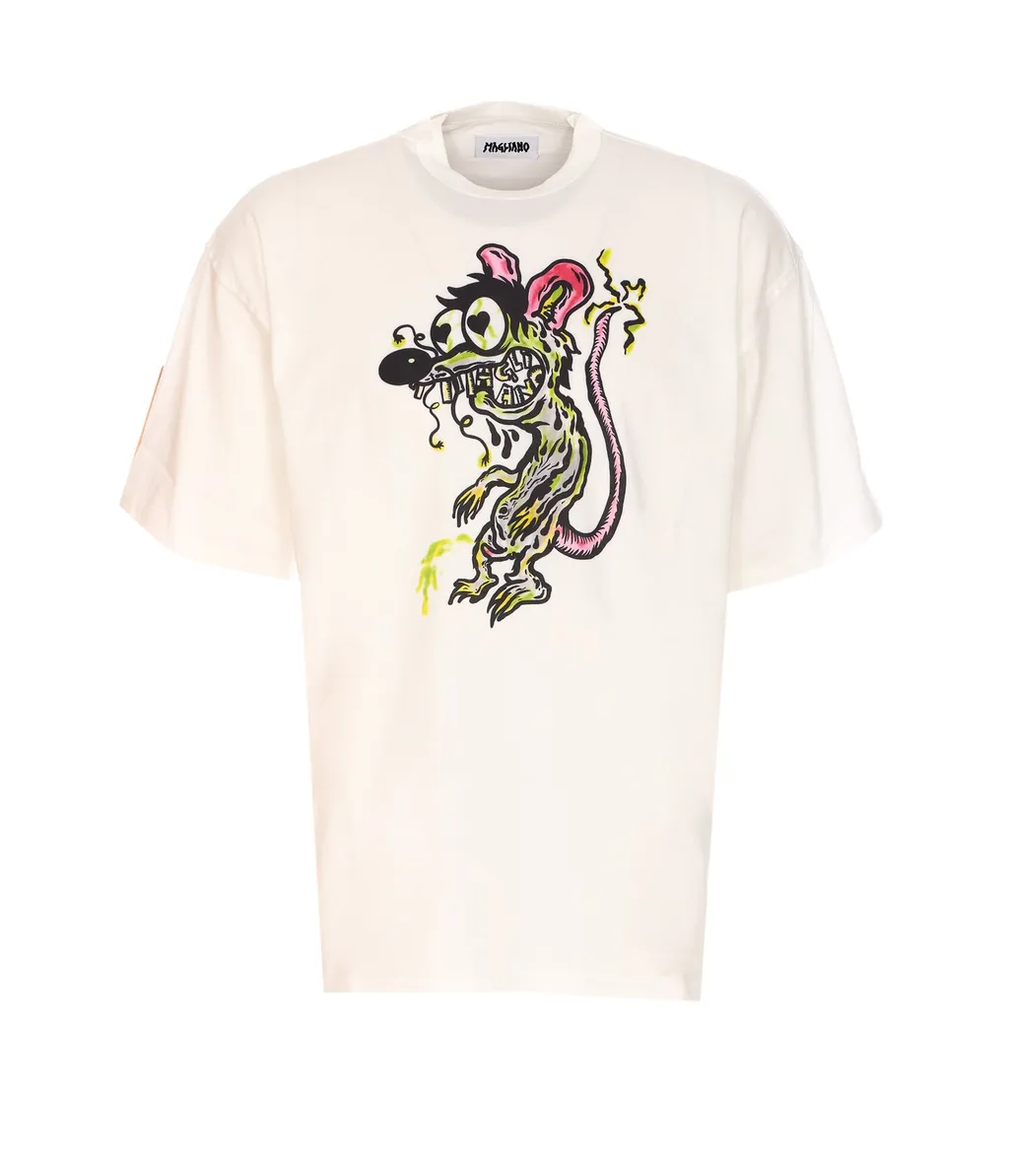 Magliano Graphic Printed Crewneck T-Shirt