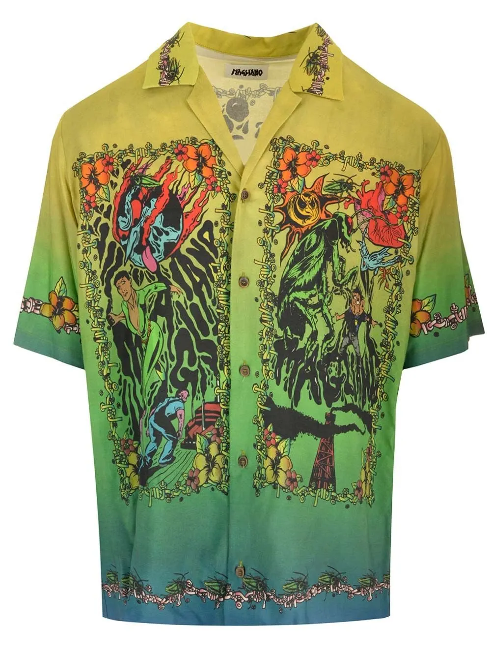 Magliano Graphic Printed Short-Sleeved Shirt
