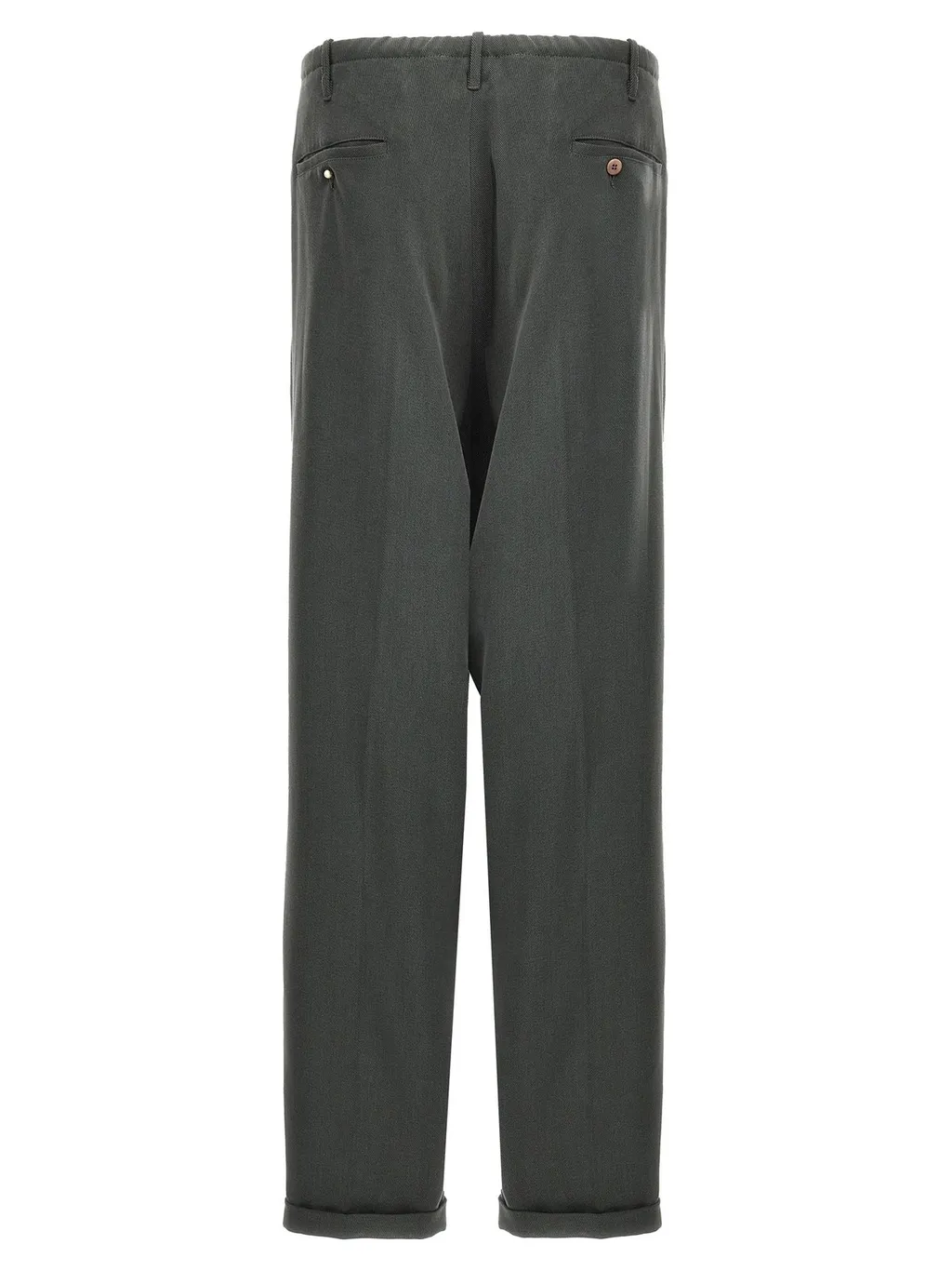 Magliano People's High-Waisted Tapered Leg Trousers