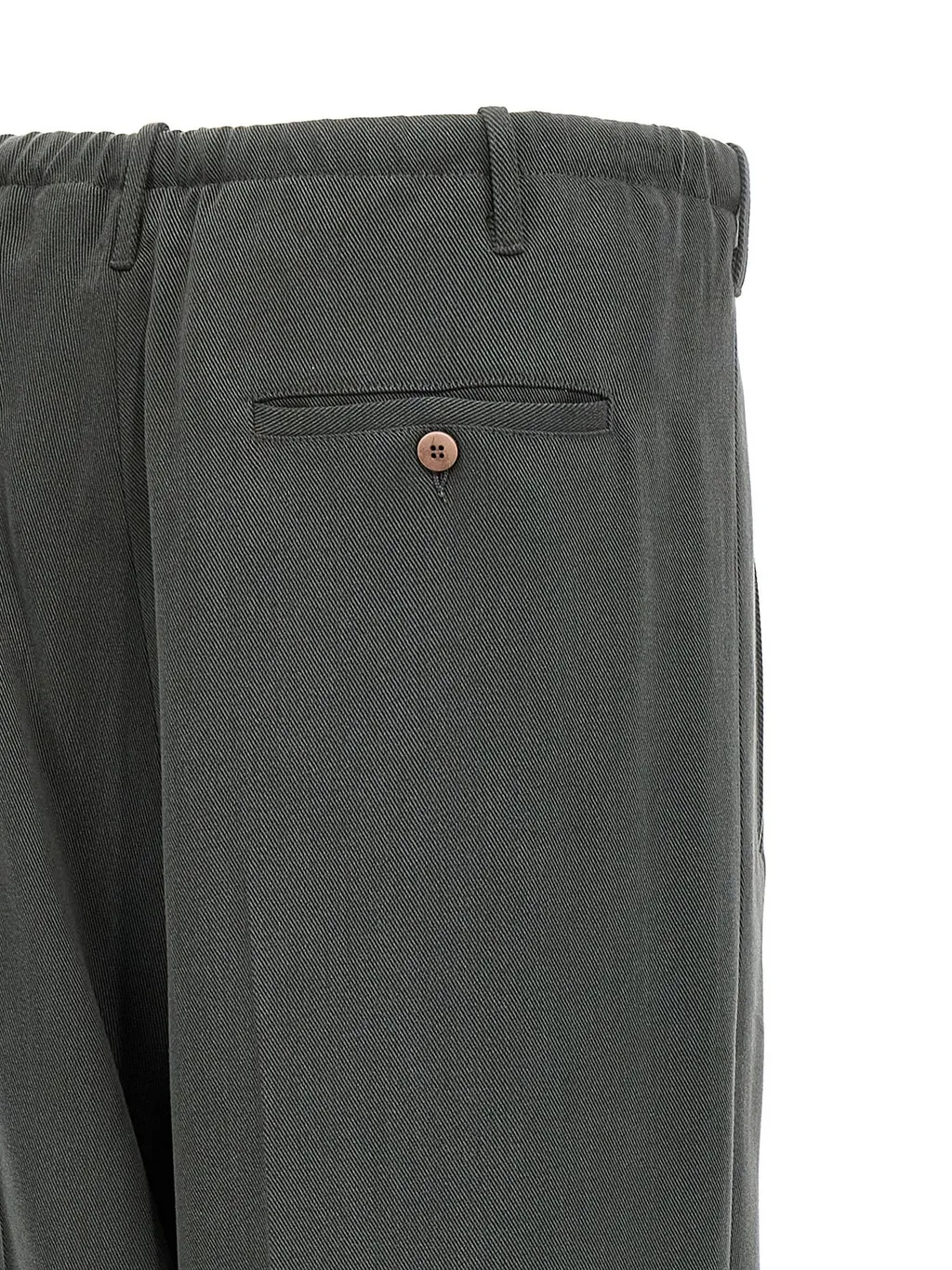 Magliano People's High-Waisted Tapered Leg Trousers