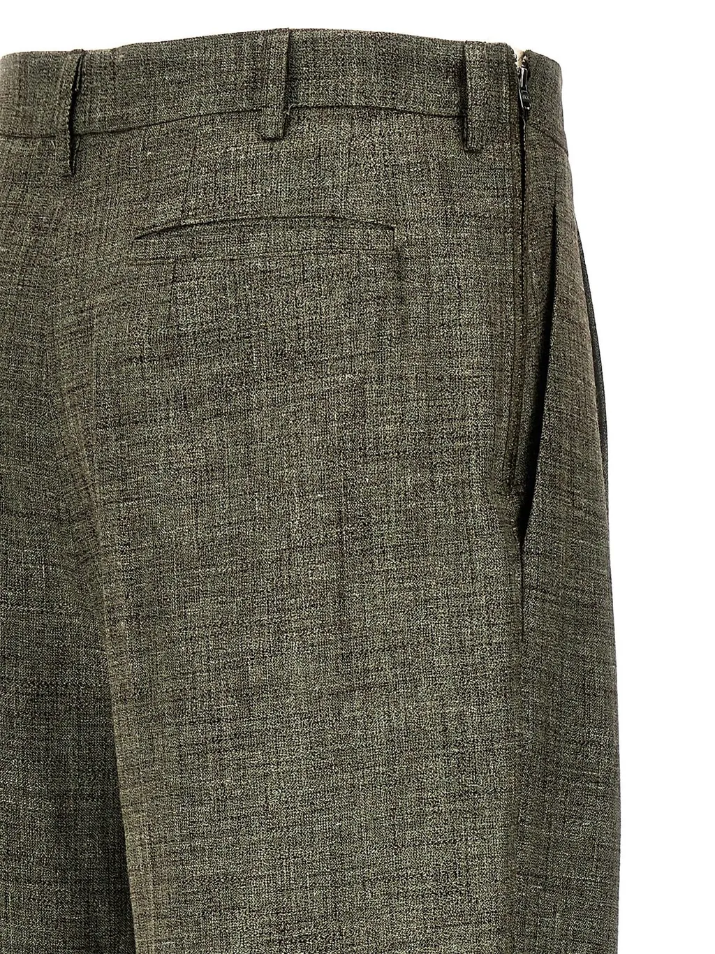 Magliano Pleated Straight Leg Trousers