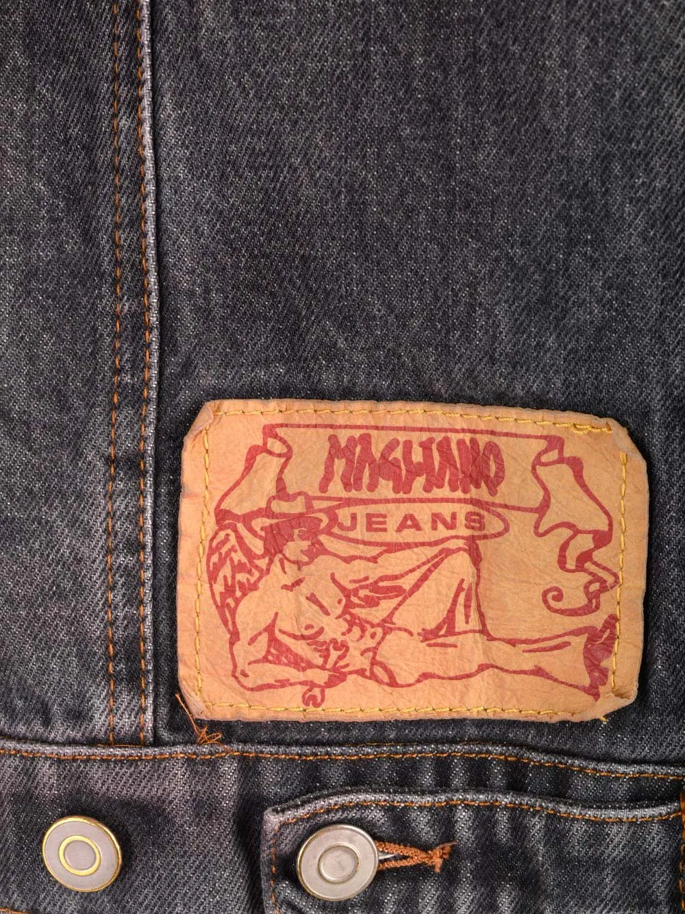 Magliano Raw-Cut Detailed Sleeveless Denim Vest