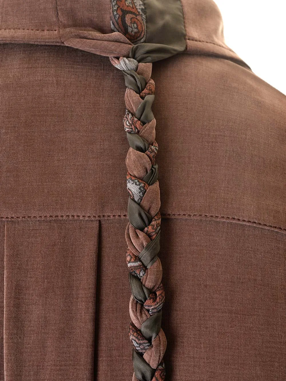 Magliano Braided-Strap Detailed Spread Collared Shirt