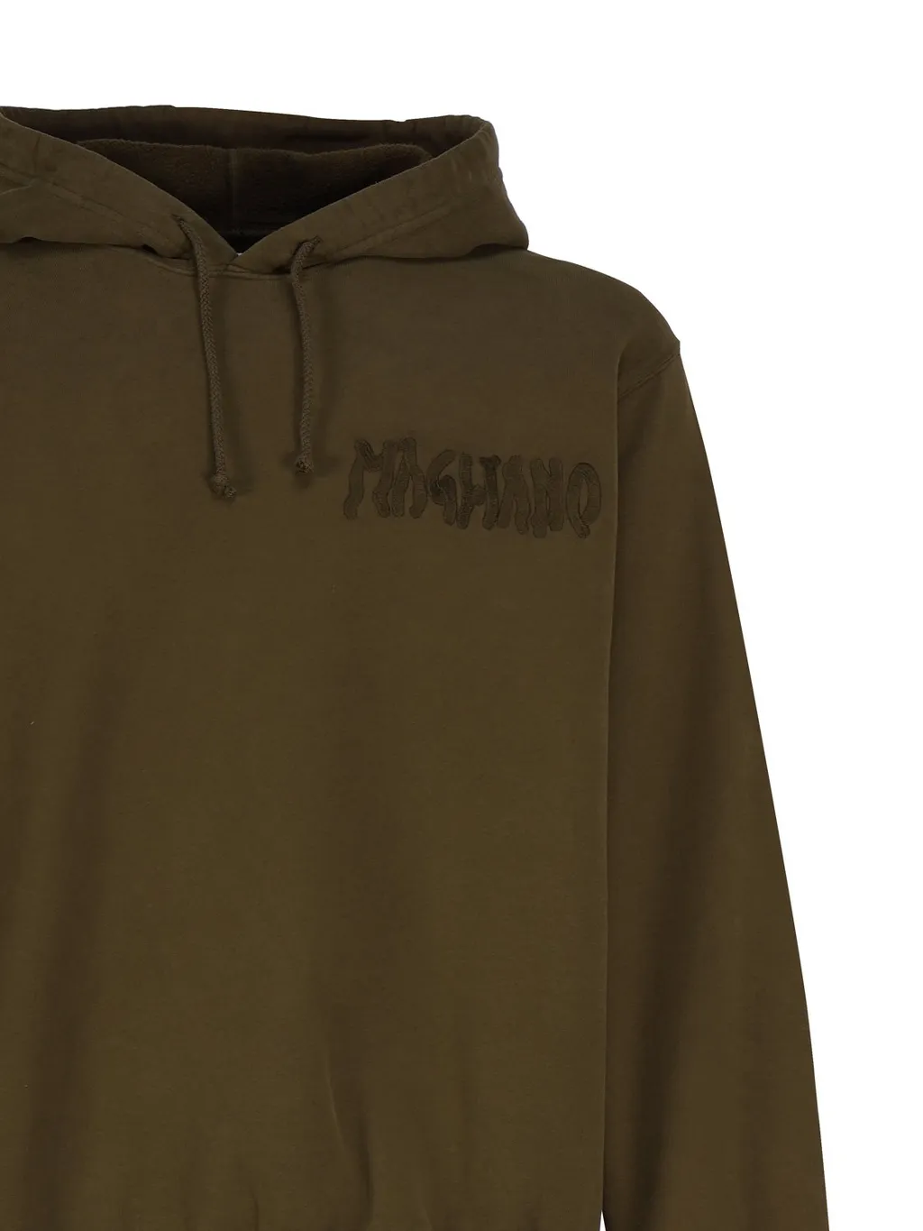 Magliano Logo Embroidered Drawstring Hoodie