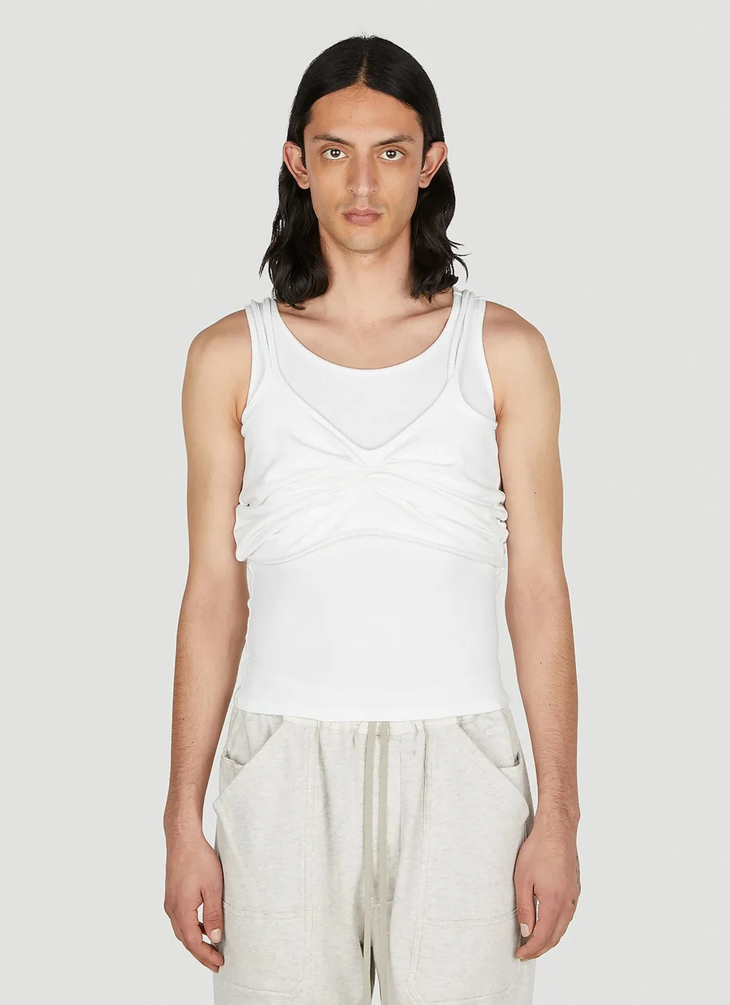 Mainline:Rus/Fr.Ca/De Gathered Tank Top