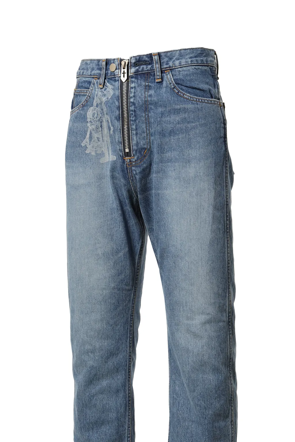 Straight Jeans / Faded Indigo Masuboys