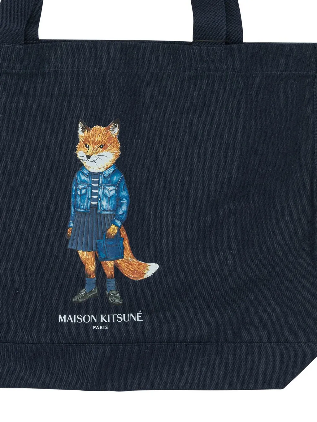 Maison Kitsuné Fox Top Handle Bag