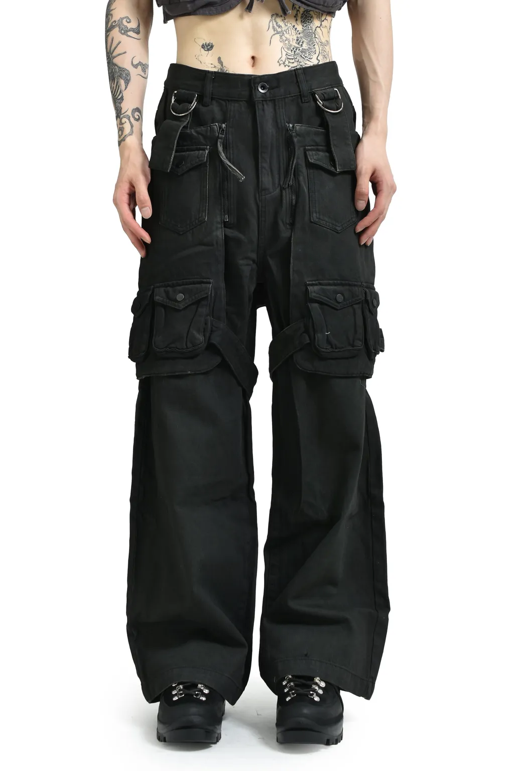 Parasite Cargo Pants / Black