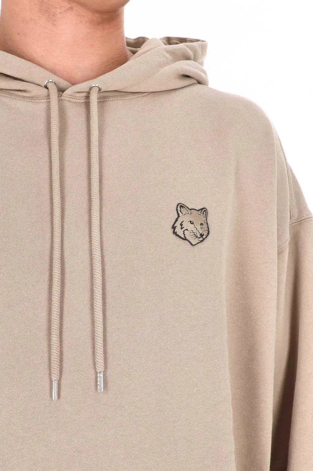 Maison Kitsuné Drawstring Oversized Hoodie