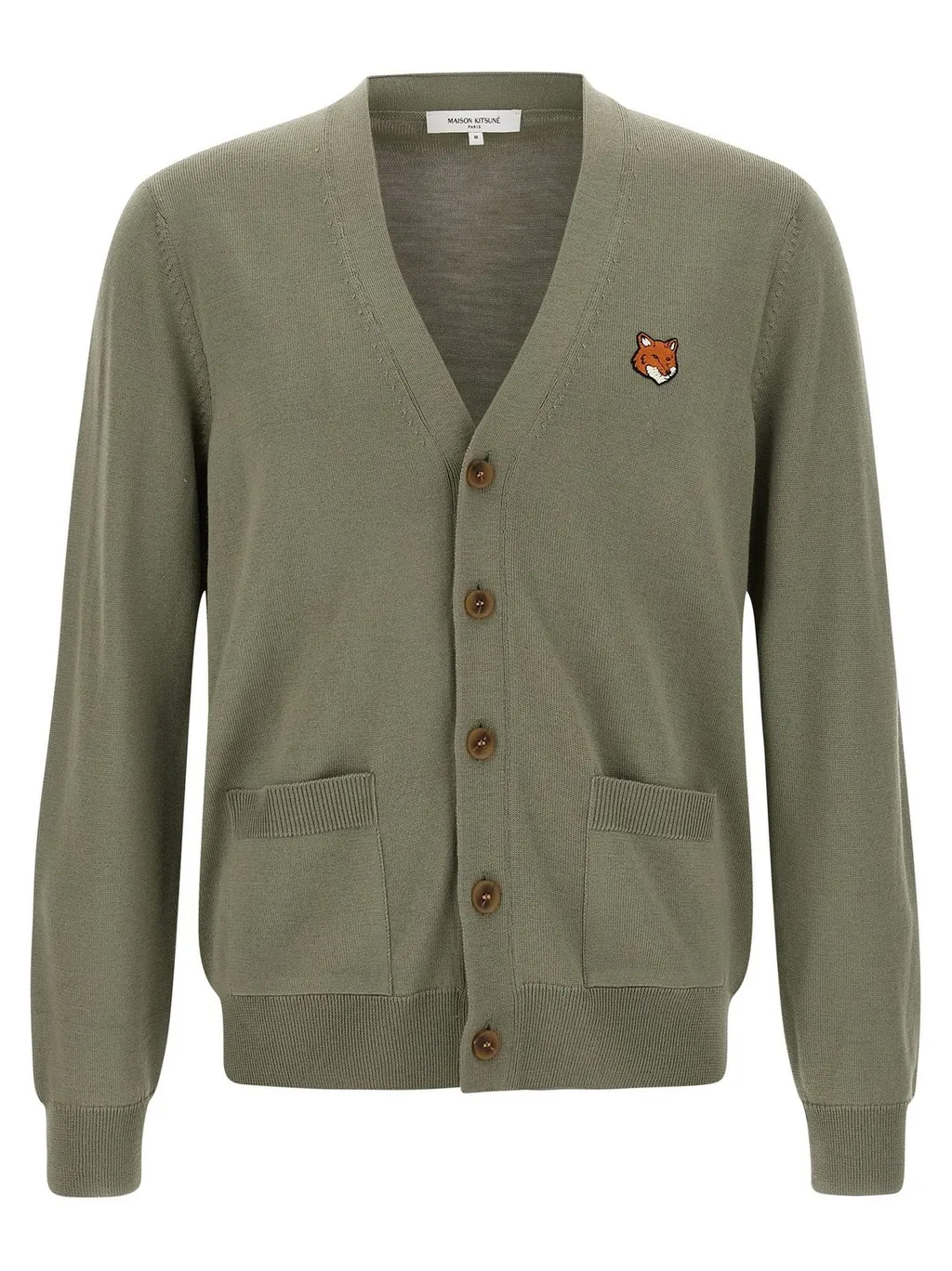 Maison Kitsuné Fox Head Regular Cardigan