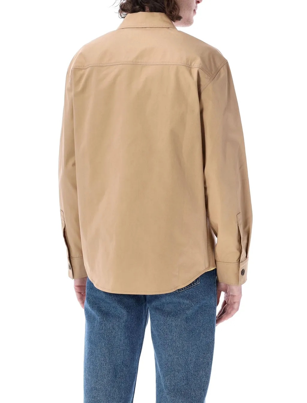 Maison Kitsuné Profile Fox Buttoned Long-Sleeved Shirt