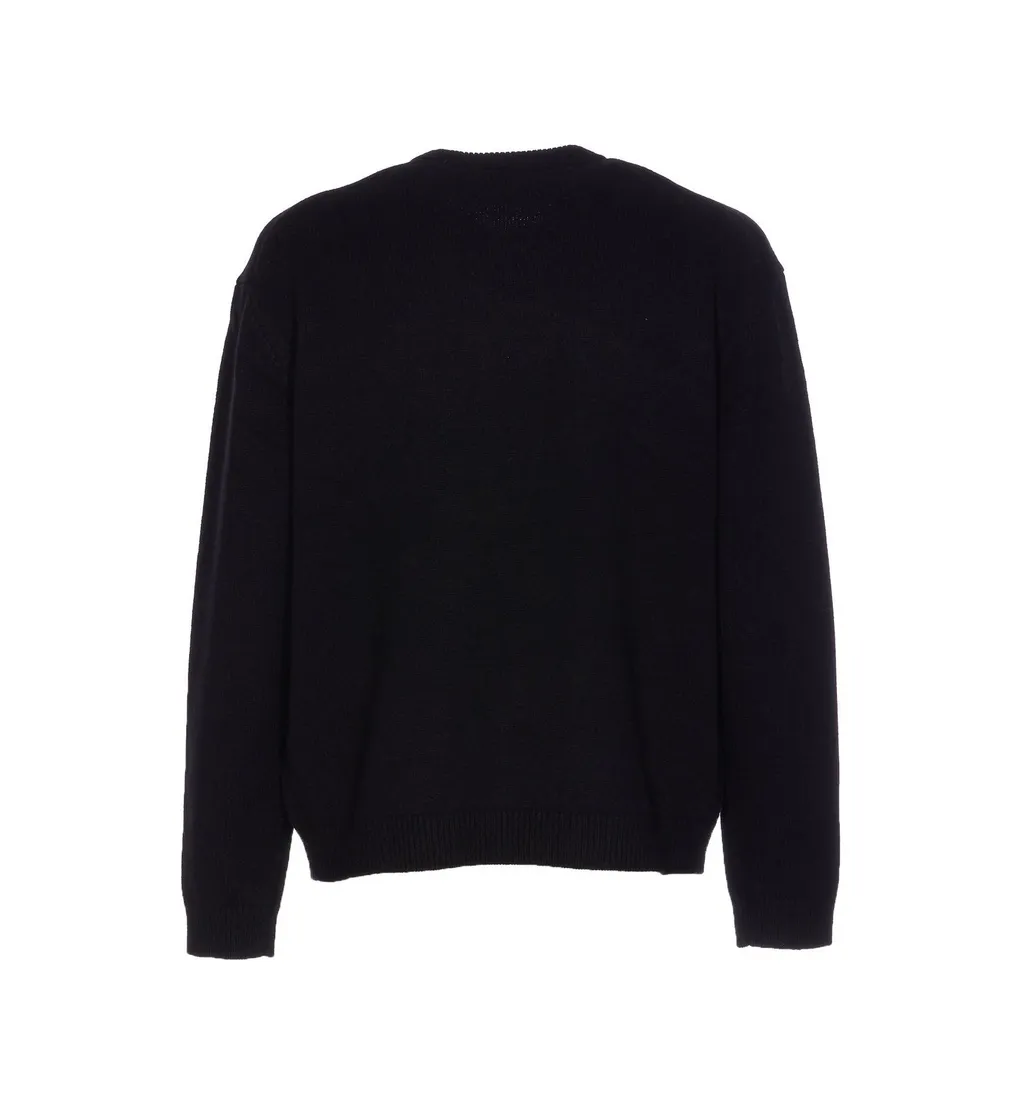 Maison Kitsuné Fox Head Intarsia Jumper