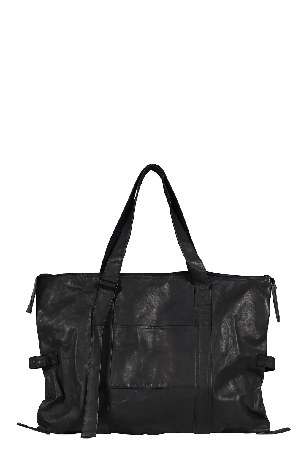 Leather 3Way Tote Bag / Black