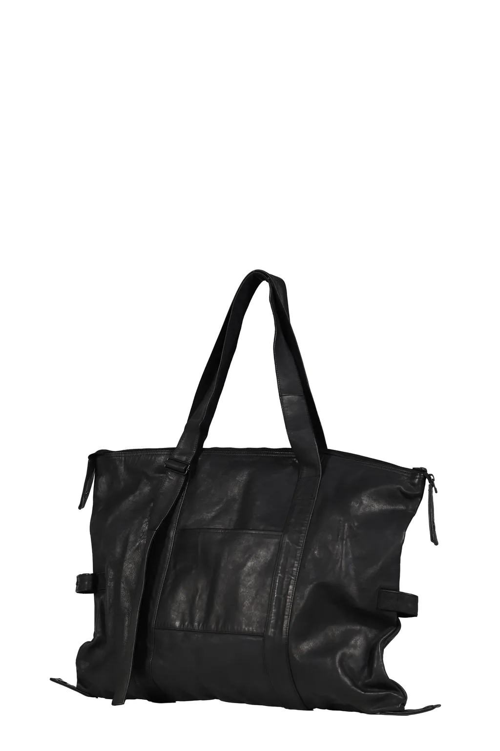 Leather 3Way Tote Bag / Black