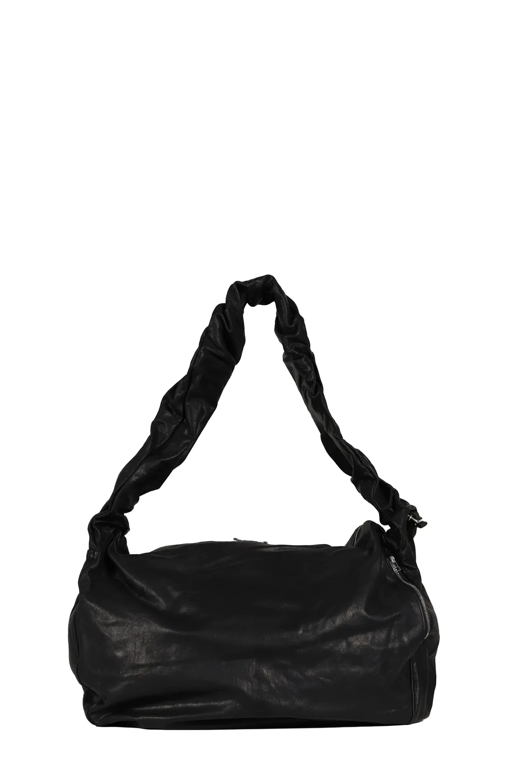 Leather Wave Bag / Black